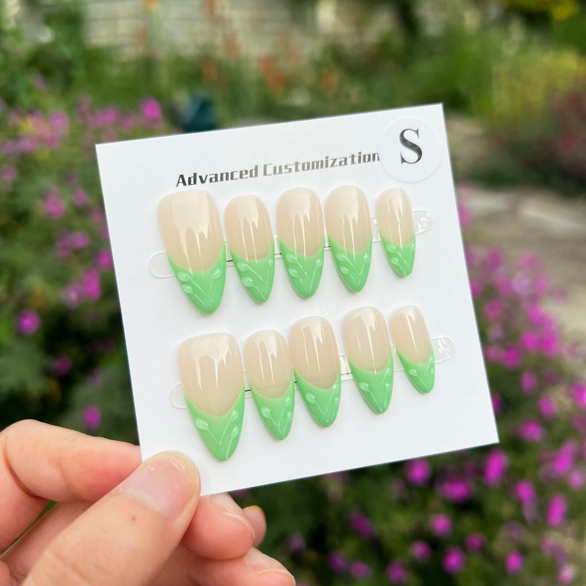 Long Press On Nails: Reusable Salon Quality Artificial Nails