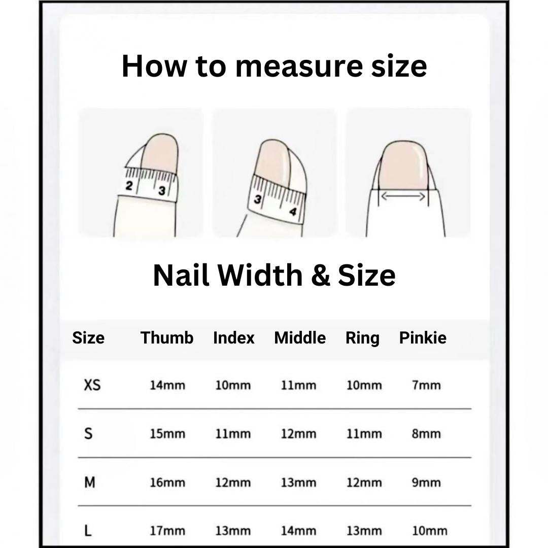Short Gothic Press On Nails – Handmade Ghost Face False Nails, Horror Fake Nail Set with Glue