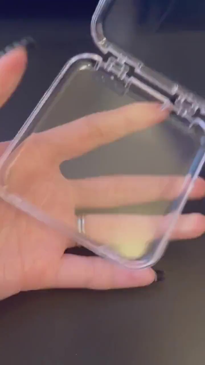 Short Almond French Tip Press On Nails